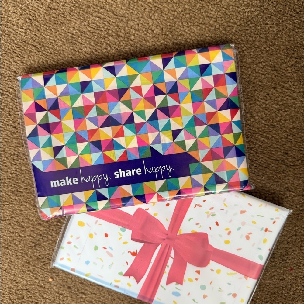 HP 2 Smiles 5X7 photo paper with envelopes. 2 sets.